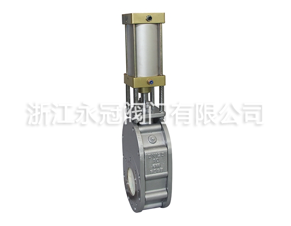 氣動不鏽鋼陶瓷雙閘板閥Z674TC